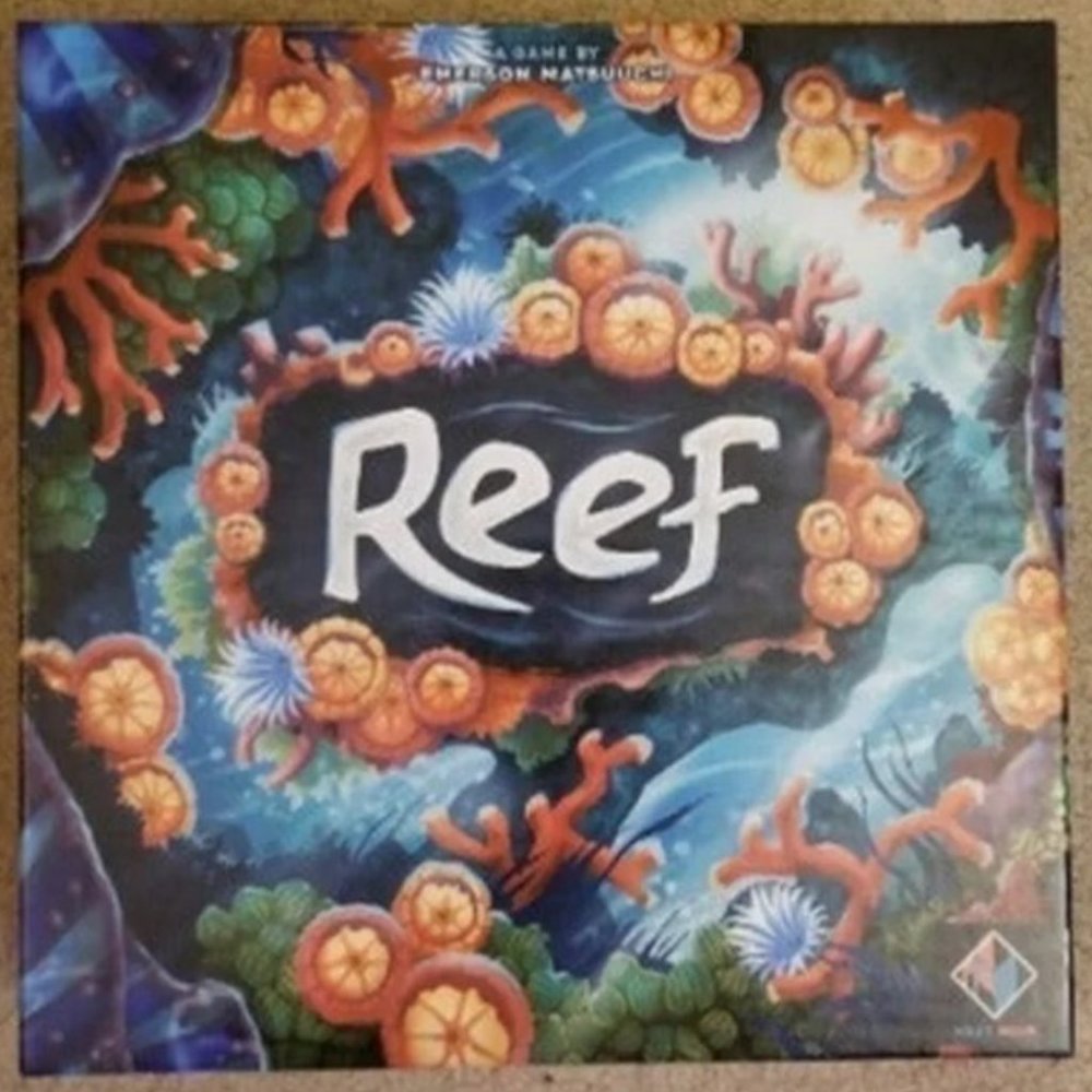 ❤️ LIKE-NEW 1st Ed. Reef Board Game - an abstract strategy game Next Move Games